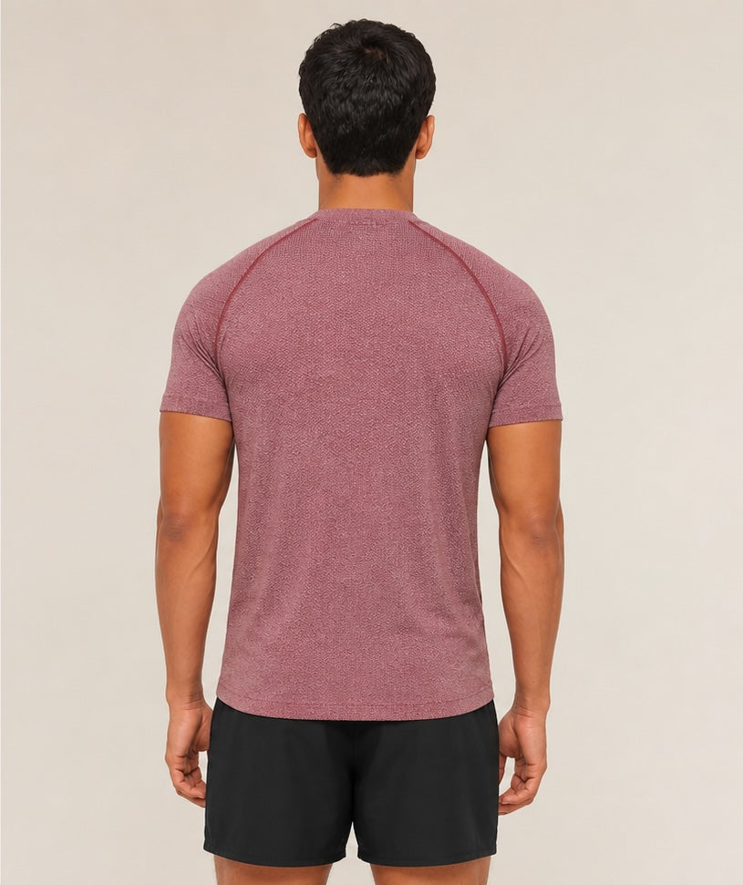 Textured CrewNeck T-Shirt