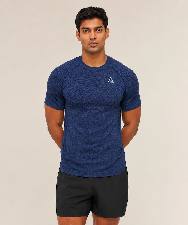 Textured CrewNeck T-Shirt