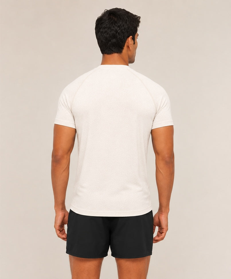 Textured CrewNeck T-Shirt